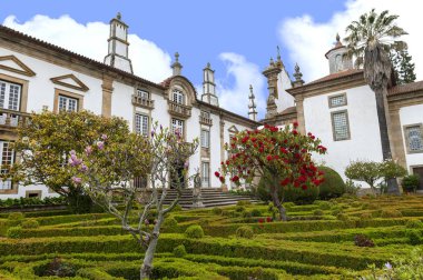 Vila Real, Portekiz 'deki Mateus Sarayı' nın kırılgan görüntüsü