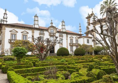 Vila Real, Portekiz 'deki Mateus Sarayı' nın kırılgan görüntüsü