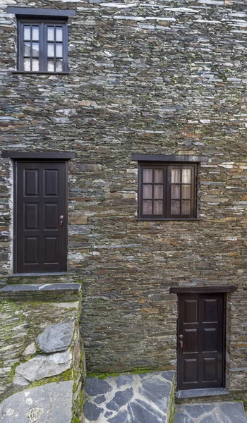 Straßenansicht Alten Dorf Piodao Portugal — Stockfoto