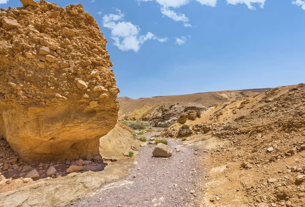 Widok Pustynię Negev Izrael — Zdjęcie stockowe