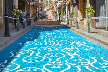 Çiçek Halı Blanes, İspanya