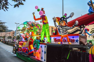Tossa de Mar 'daki karnaval, İspanya 2018