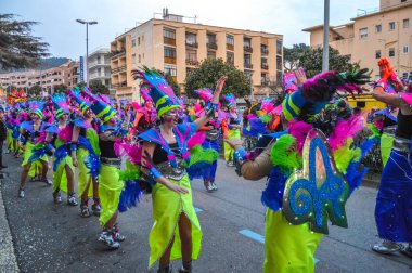 Tossa de Mar 'daki karnaval, İspanya 2018