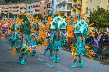 Tossa de Mar 'daki karnaval, İspanya 2018