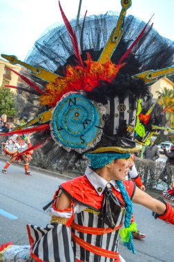 Tossa de Mar 'daki karnaval, İspanya 2018