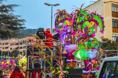 Tossa de Mar 'daki karnaval, İspanya 2018