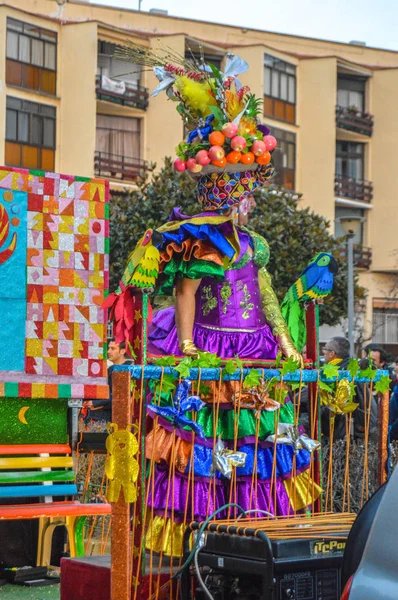 Carnaval Valladolid Spanje 2018 — Stockfoto