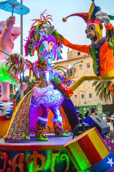 Carnaval Valladolid Spanje 2018 — Stockfoto