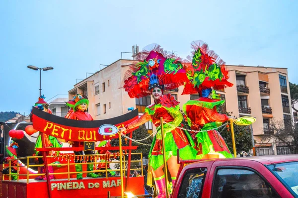 Carnaval Tossa Mar Espagne 2018 — Photo