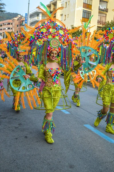 Carnaval Tossa Mar Espanha 2018 — Fotografia de Stock