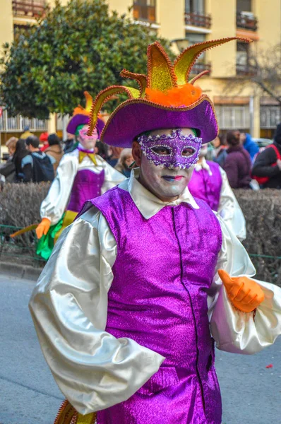 Tossa Mar Daki Karnaval Spanya 2018 — Stok fotoğraf