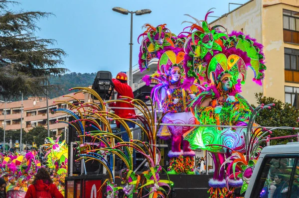 Karneval Tossa Mar Španělsko 2018 — Stock fotografie