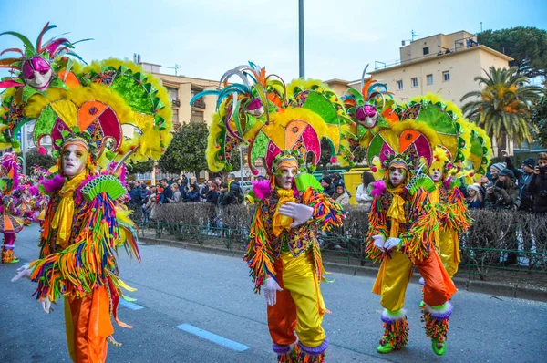 Tossa Mar Daki Karnaval Spanya 2018 — Stok fotoğraf