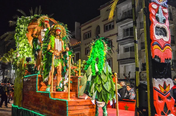 Karnaval Sitges Spanya 2018 — Stok fotoğraf