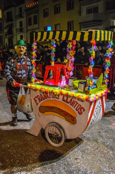 Karnaval Sitges Spanya 2018 — Stok fotoğraf