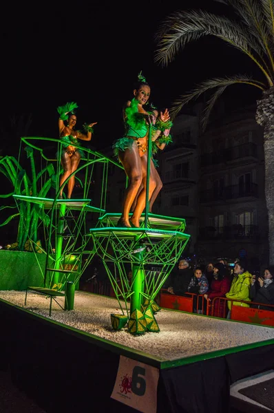 Karnaval Sitges Spanya 2018 — Stok fotoğraf