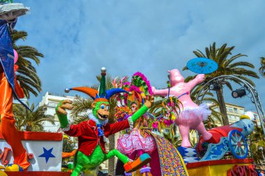 Lloret de Mar 'da Karnaval, İspanya 2018