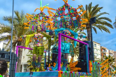 Lloret de Mar 'da Karnaval, İspanya 2018