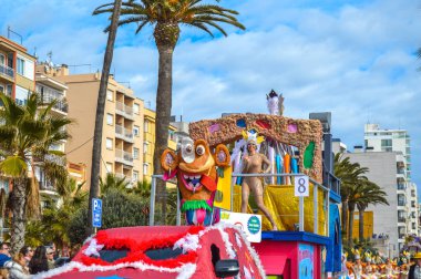 Lloret de Mar 'da Karnaval, İspanya 2018