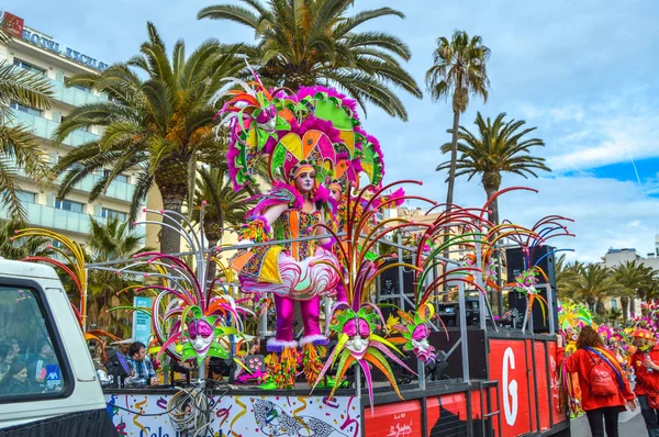 Lloret Mar Karnaval Spanya 2018 — Stok fotoğraf