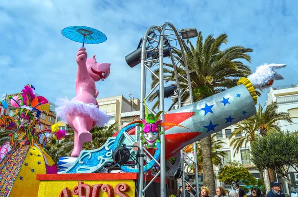 Carnaval Lloret Mar Espagne 2018 — Photo