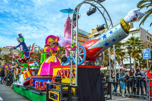 Carnival Lloret Mar Spain 2018 — 스톡 사진