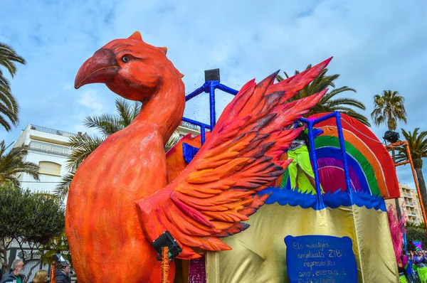 Carnaval Lloret Mar Espanha 2018 — Fotografia de Stock