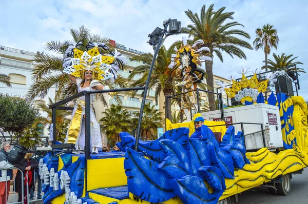 Carnaval Lloret Mar Spanje 2018 — Stockfoto