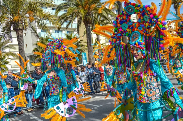 Carnaval Lloret Mar España 2018 — Foto de Stock
