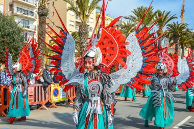 Carnival in Lloret de Mar, Spain 2019