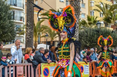 Carnival in Lloret de Mar, Spain 2019