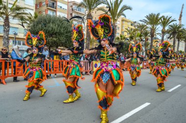 Carnival in Lloret de Mar, Spain 2019