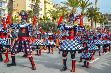 Carnival in Lloret de Mar, Spain 2019