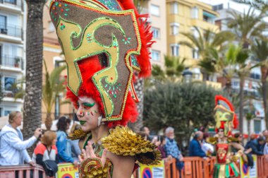 Carnival in Lloret de Mar, Spain 2019