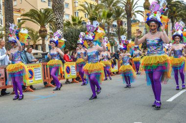 Carnival in Lloret de Mar, Spain 2019