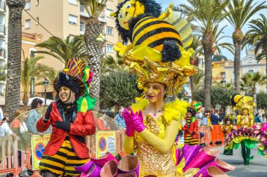 Carnival in Lloret de Mar, Spain 2019