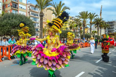 Carnival in Lloret de Mar, Spain 2019