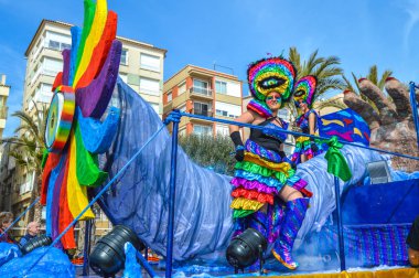 Carnival in Lloret de Mar, Spain 2019