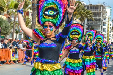 Carnival in Lloret de Mar, Spain 2019
