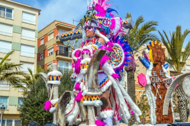 Carnival in Lloret de Mar, Spain 2019
