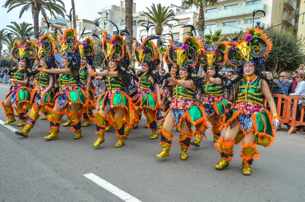 Carnaval Lloret Mar España 2019 — Foto de Stock
