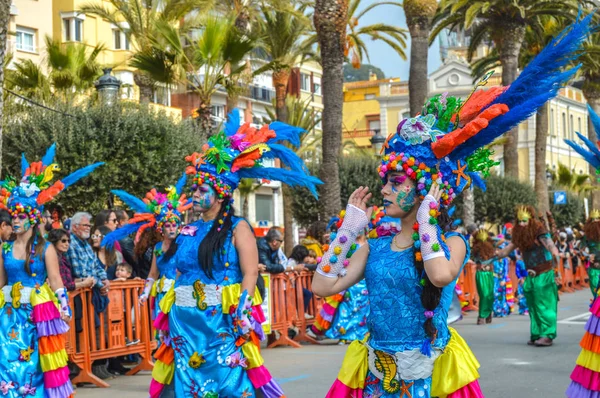 Carnival Lloret Mar Spain 2019 — Stok fotoğraf