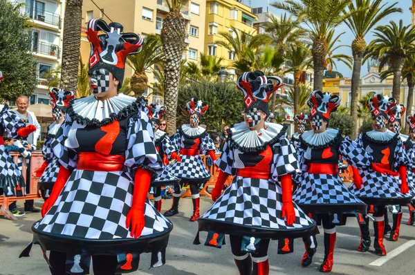 Carnival Lloret Mar Spain 2019 — стокове фото