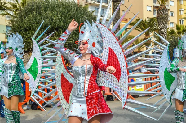Carnival Lloret Mar Spain 2019 — Stok fotoğraf