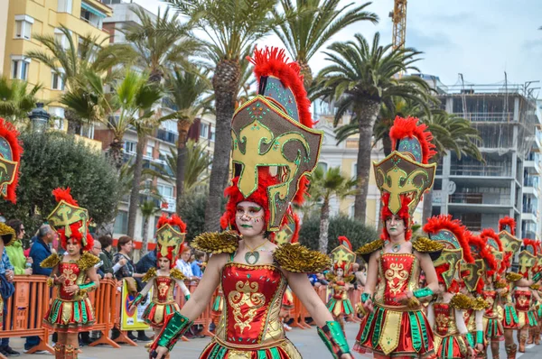 Carnival Lloret Mar Spain 2019 — Stok fotoğraf