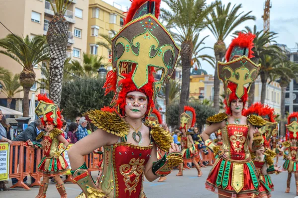 Carnaval Lloret Mar Espanha 2019 — Fotografia de Stock