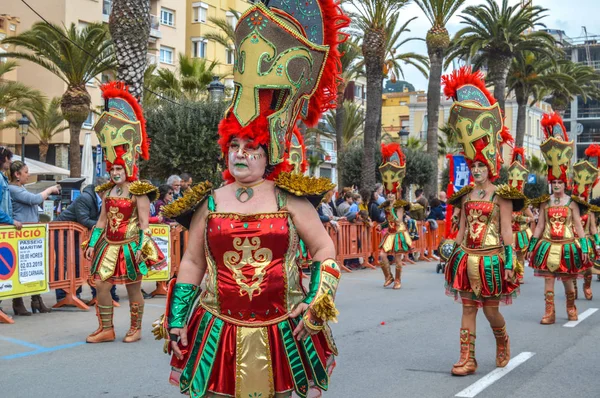 Carnaval Lloret Mar Espanha 2019 — Fotografia de Stock