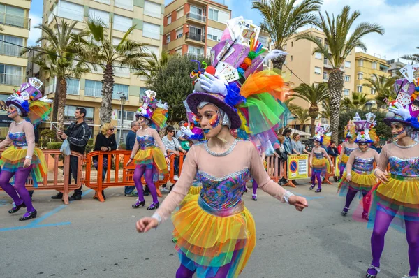 Carnival Lloret Mar Spain 2019 — Stok fotoğraf