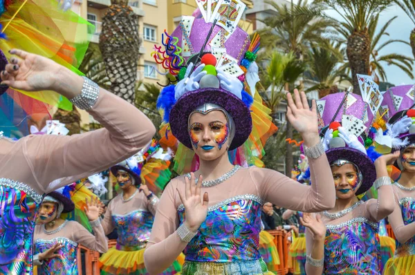 Carnaval Lloret Mar España 2019 — Foto de Stock