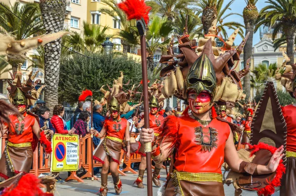 Carnaval Lloret Mar España 2019 — Foto de Stock